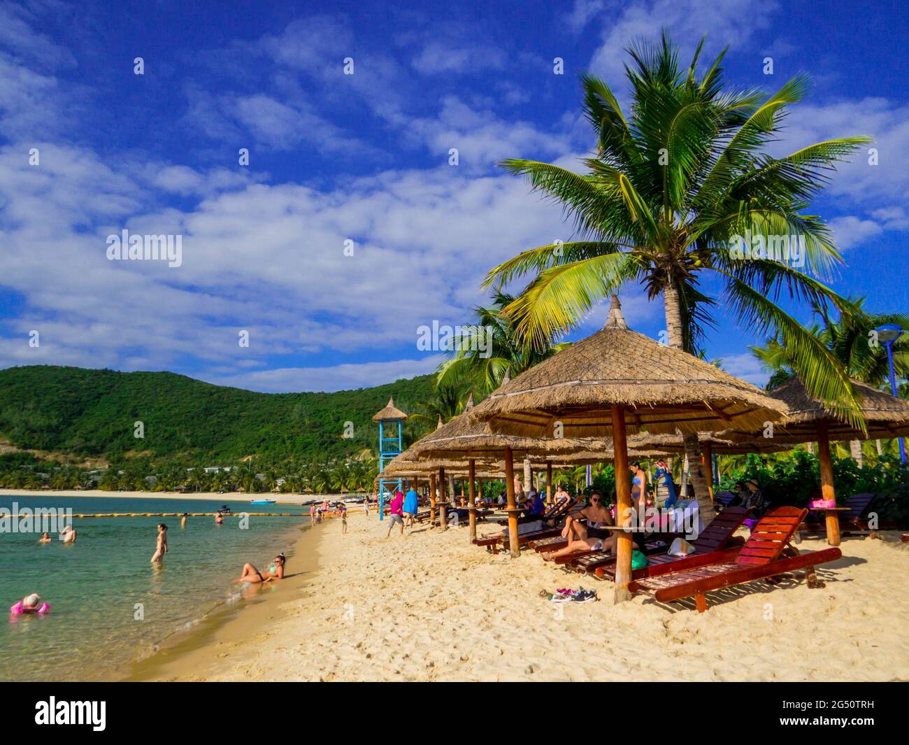 Hon Tre Island, Nha Trang, Vietnam Stock Photo
