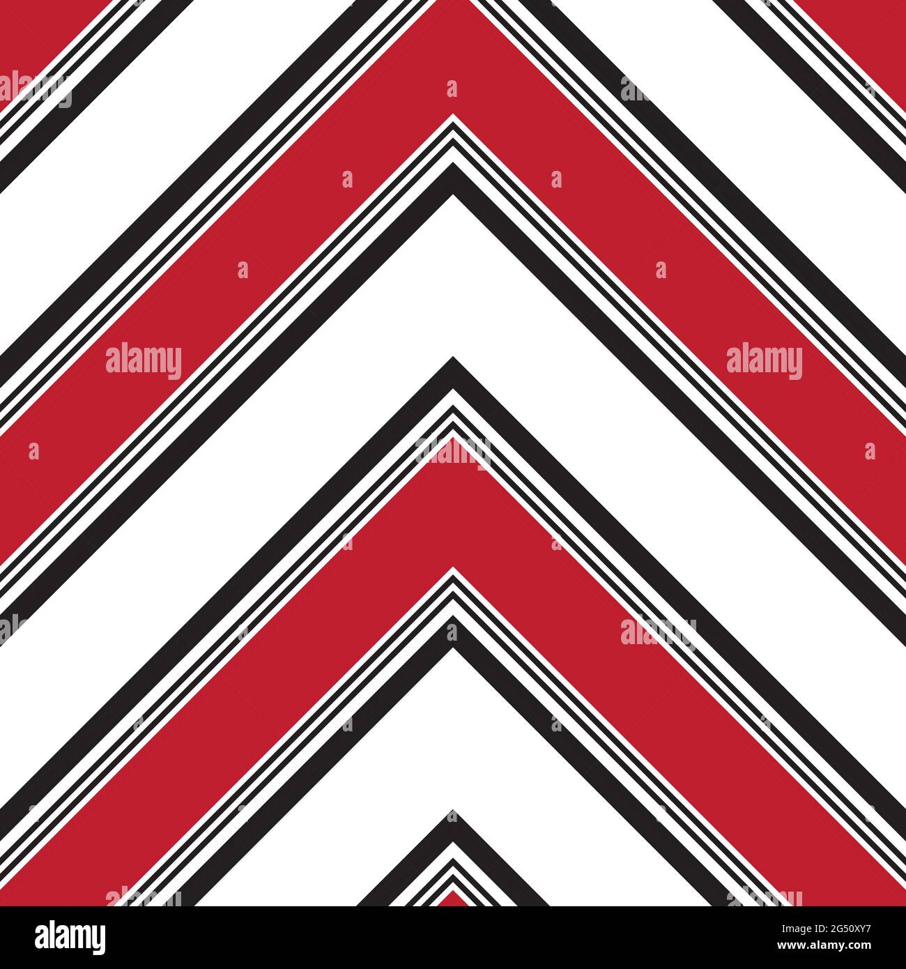 Chevron Diagonal striped seamless pattern background suitable for fashion textiles, graphicsChe Stock Vector