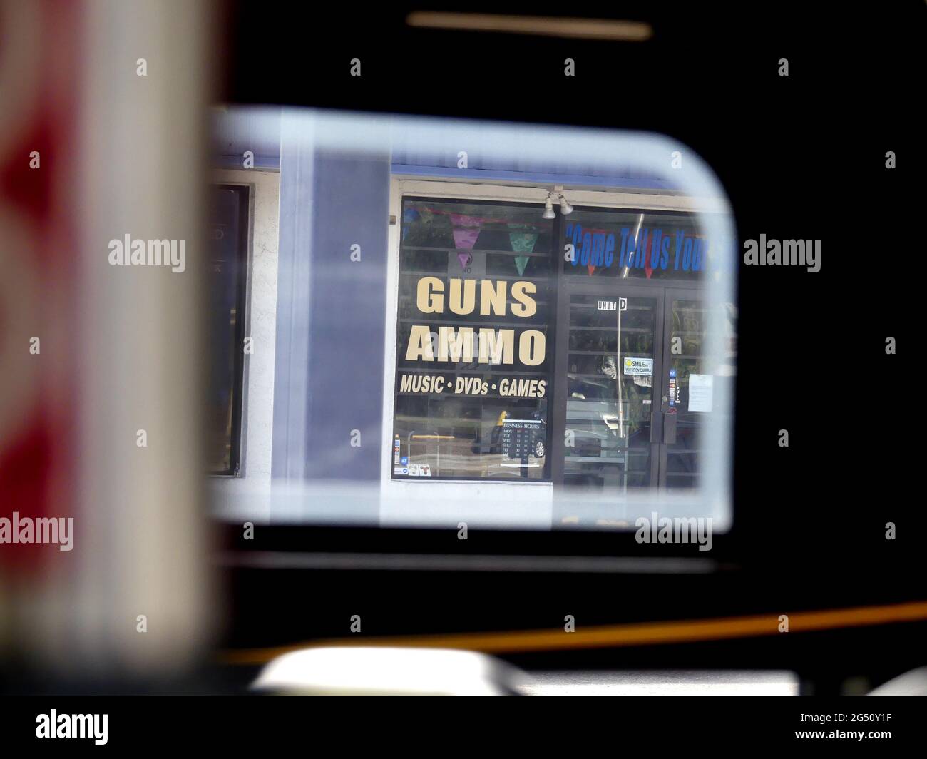 Sarasota, Florida, USA. 21st June, 2021. How guns are tracked in the