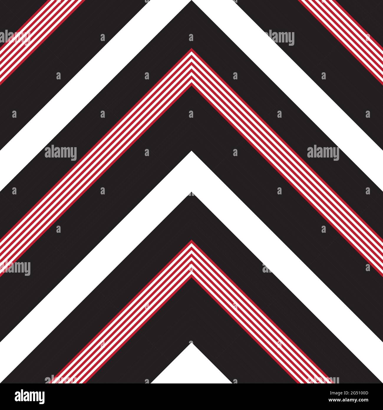 Chevron Diagonal striped seamless pattern background suitable for fashion textiles, graphicsChe Stock Vector