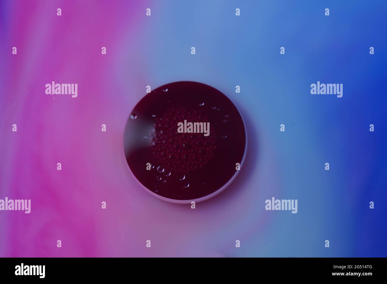 Abstract colors, backgrounds and textures. Food Coloring in milk. Food