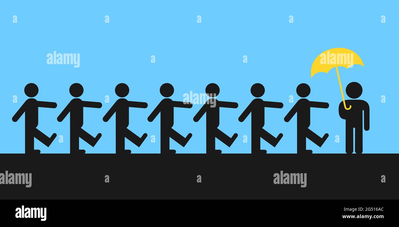 Umbrella tour guide hires stock photography and images Alamy