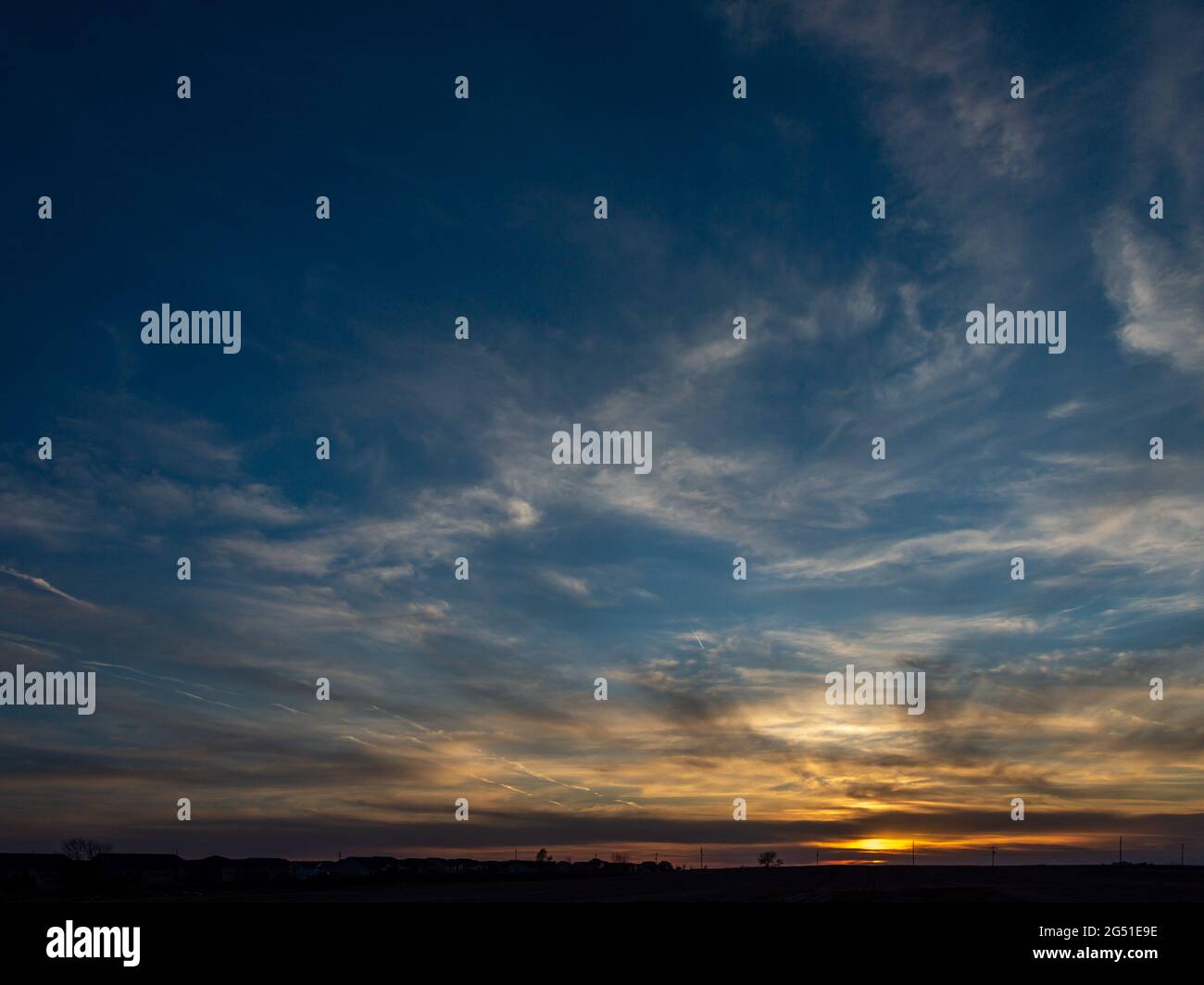 Iowa sunset hi-res stock photography and images - Alamy