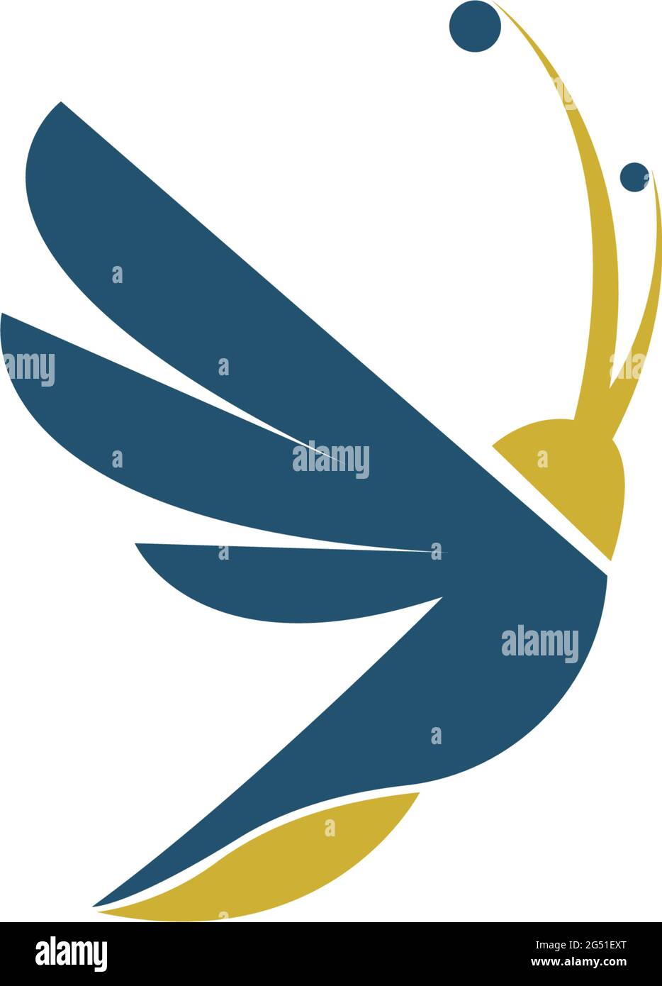 Fireflies icon logo simple design vector template illustration Stock ...