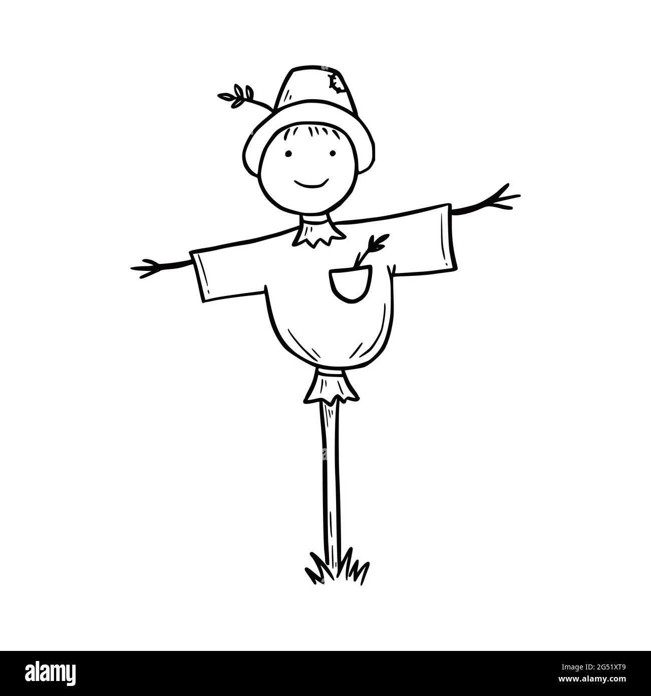 Scarecrow drawing sale