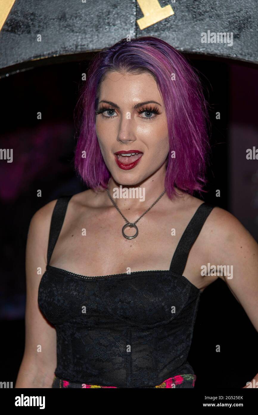 Beverly Hills, USA. June 24, 2021: Meg Zany attends Julien's '2:32 AM Projects and Vive Le Rock's upcoming DEGREES OF SEPARATION', Beverly Hills, CA on June 24, 2021 Credit: Eugene Powers/Alamy Live News Stock Photo