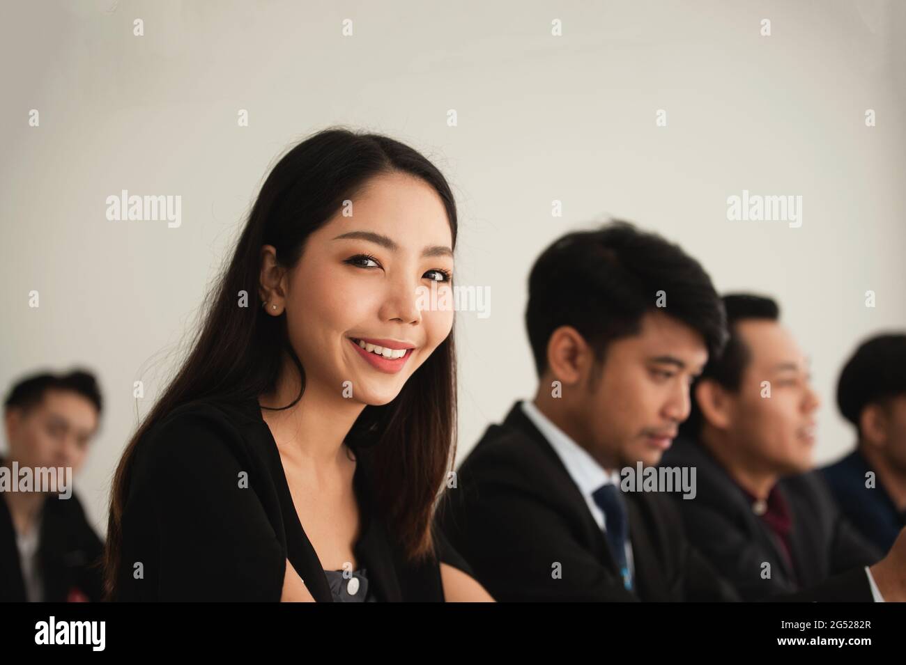 Women success beauty group hi-res stock photography and images - Alamy