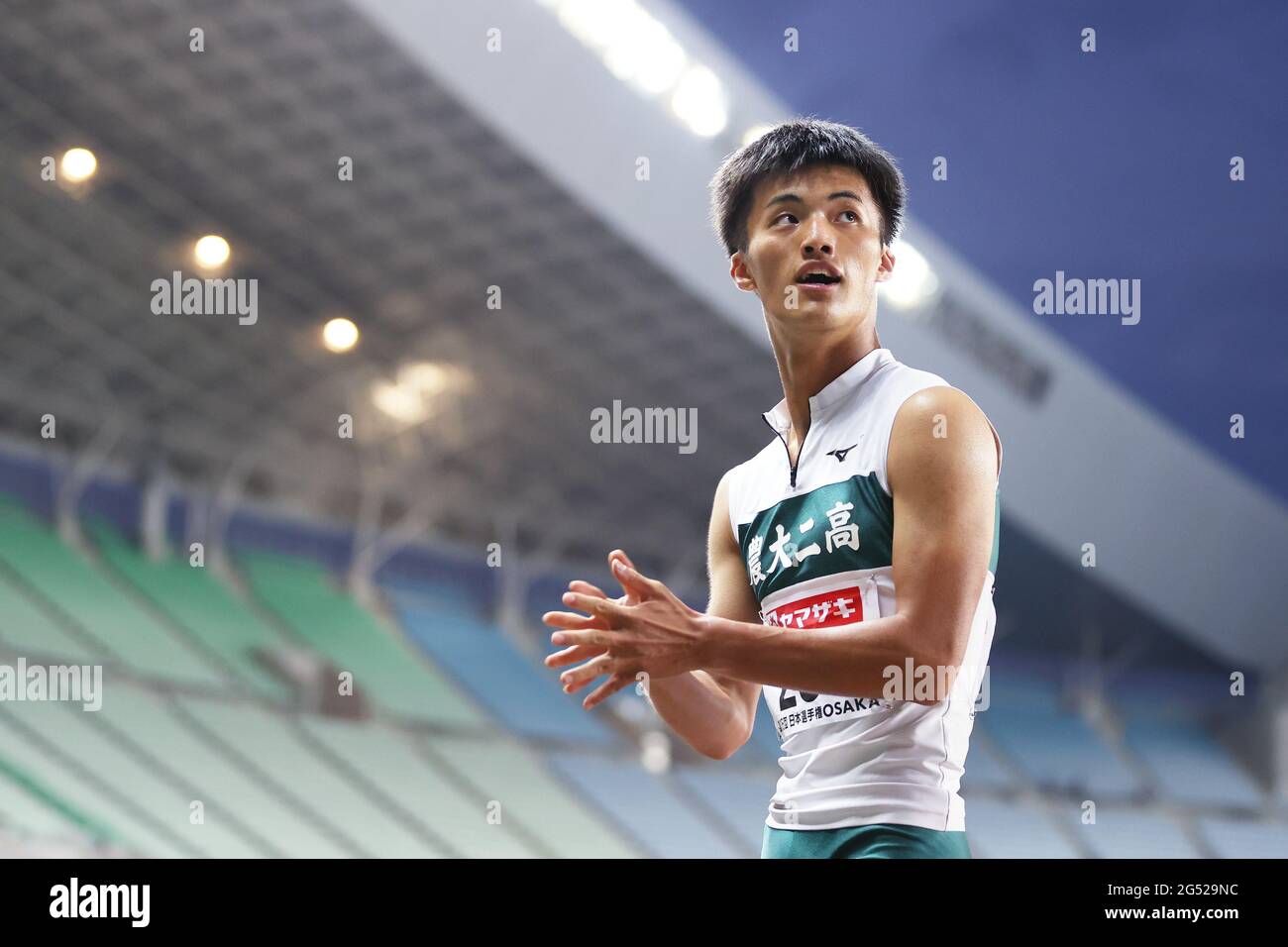 Osaka, Japan. 24th June, 2021. Hiroki Yanagita Athletics The 105th