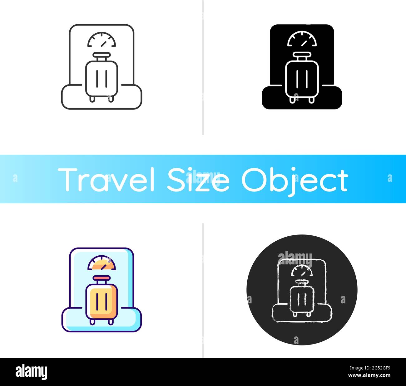 Baggage weight icon Stock Vector Image & Art Alamy