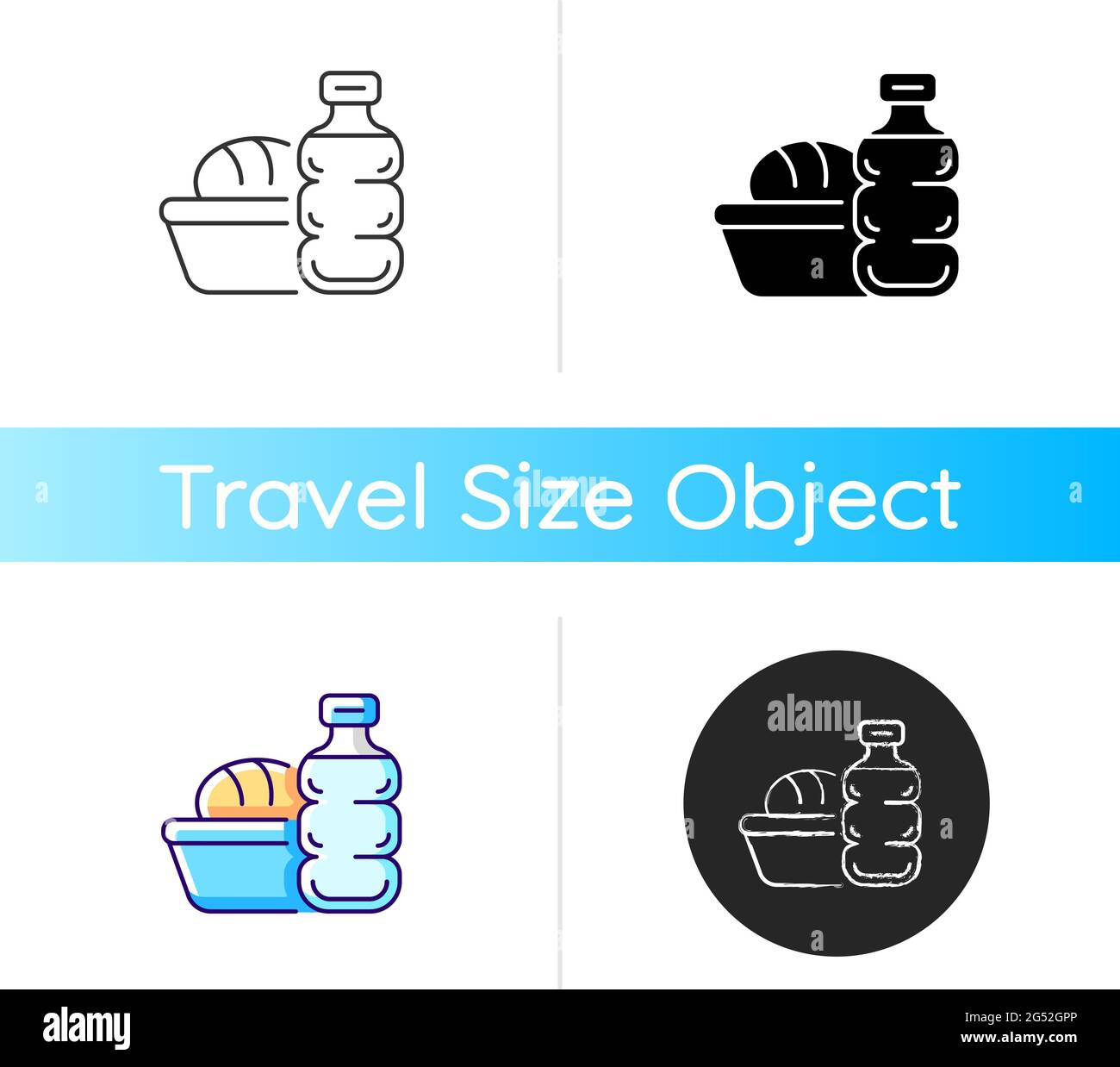 Airplane food icon Stock Vector