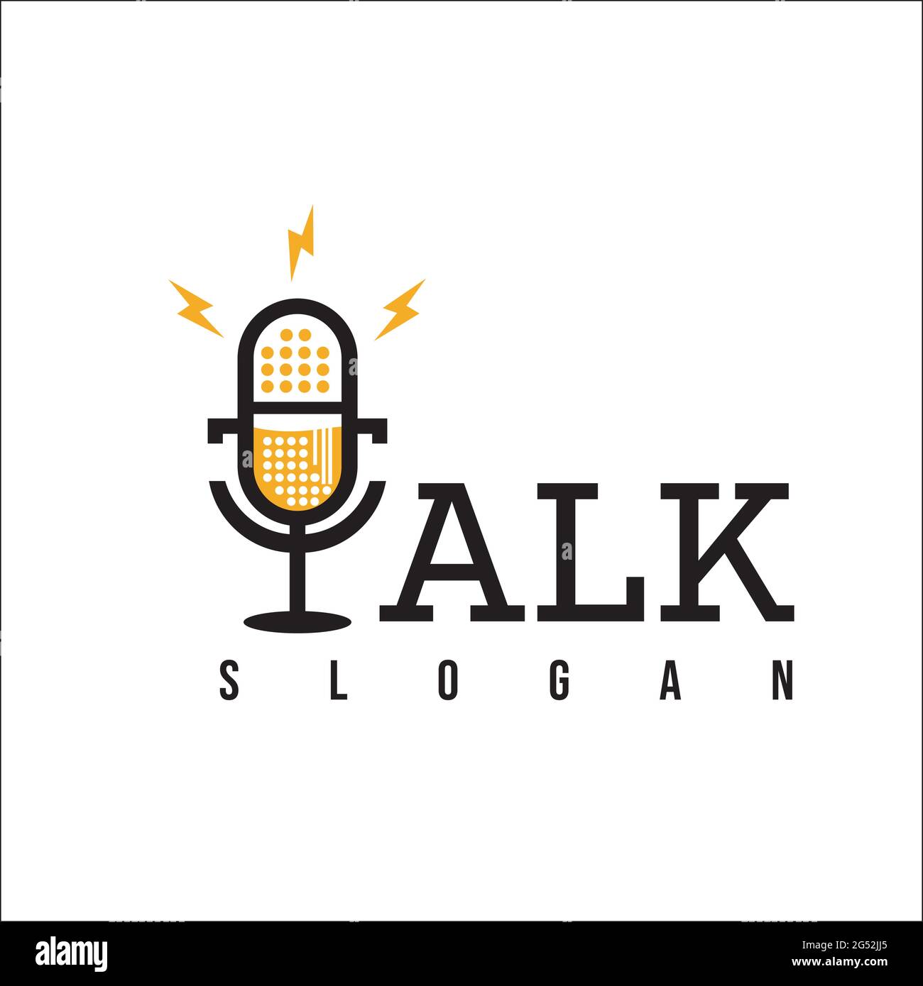 Microphone logo hires stock photography and images Alamy