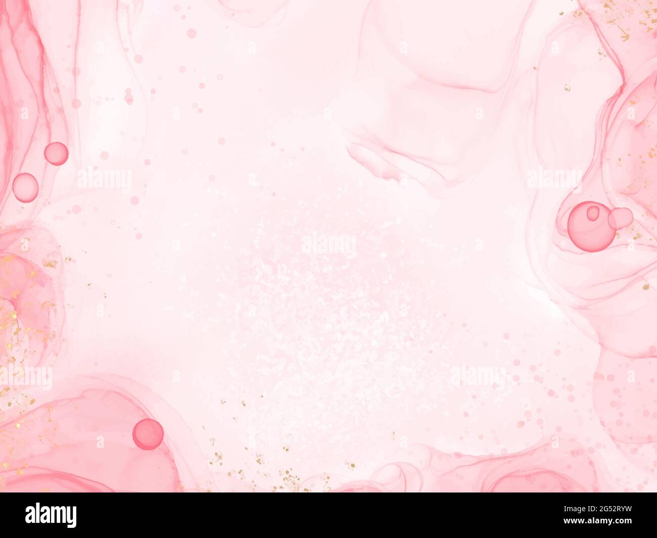 Abstract alcohol ink texture marble style background. EPS10 vector illustration design. Stock Vector