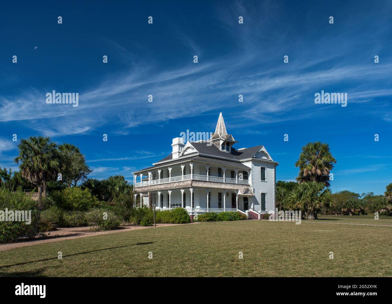 Jacob Rabb House Rabb Plantation House, Victorian style, at Sabal Palm Grove Sanctuary ...