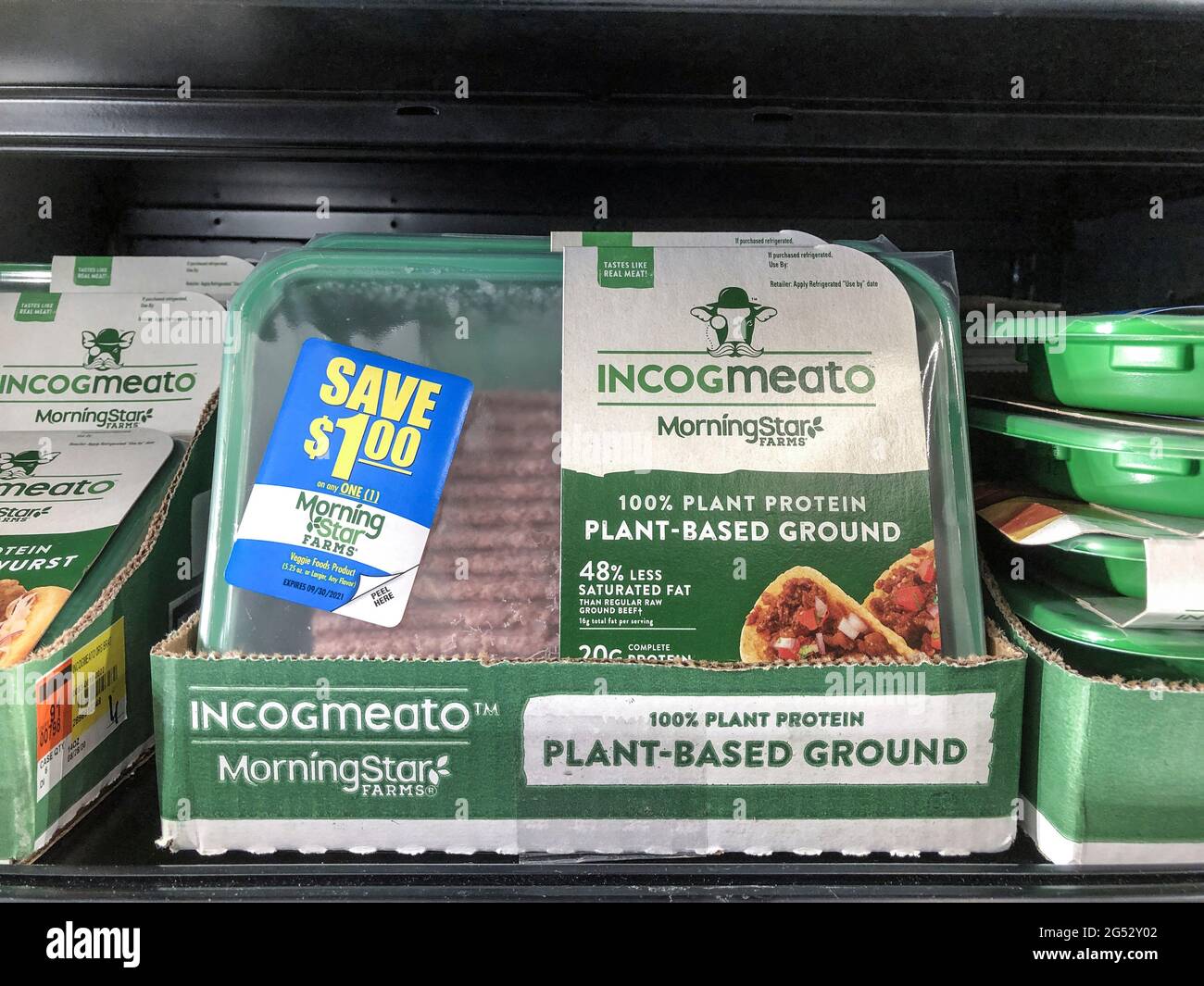 Indianapolis Circa June 2021 Kellogg's Incogmeato PlantBased Ground