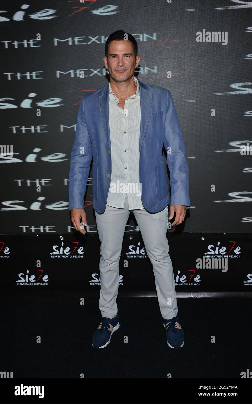 MEXICO CITY, MEXICO - JUNE 24: Actor Julio Camejo poses for photos