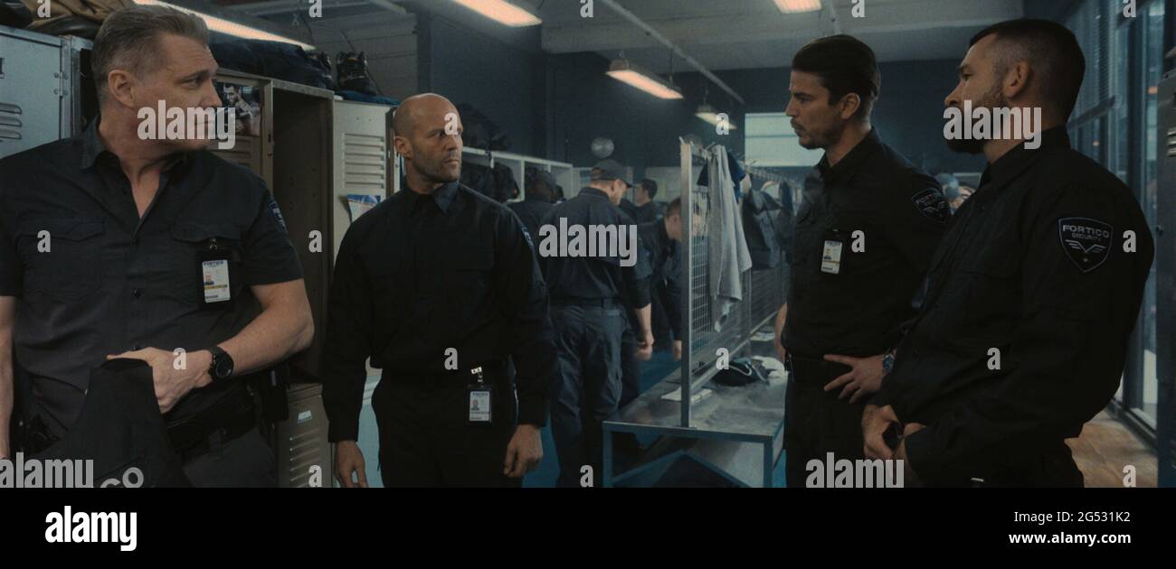 WRATH OF MAN (2021) HOLT MCCALLANY JASON STATHAM JOSH HARTNETT ROCCI ...