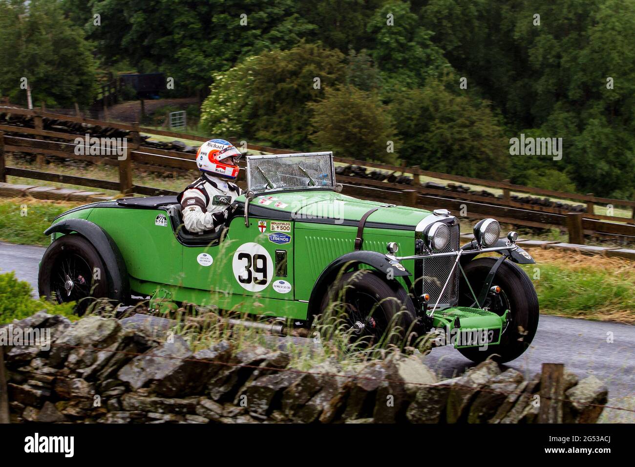 Holmfirth, Yorkshire, UK. 24th June, 2021. The Benjafields Racing Club