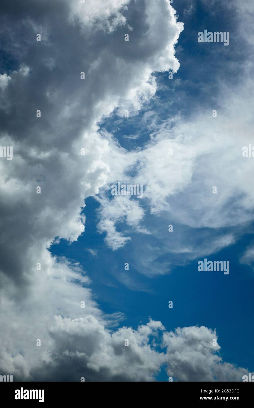 ENVIRONMENTAL CONCEPT: Dramatic Sky Stock Photo