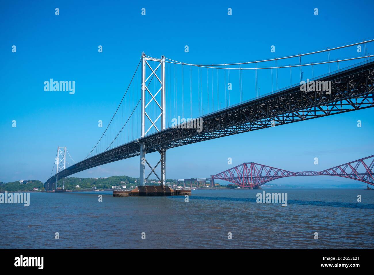 The Forth Road Bridge, suspension bridges, The Queensferry Crossing