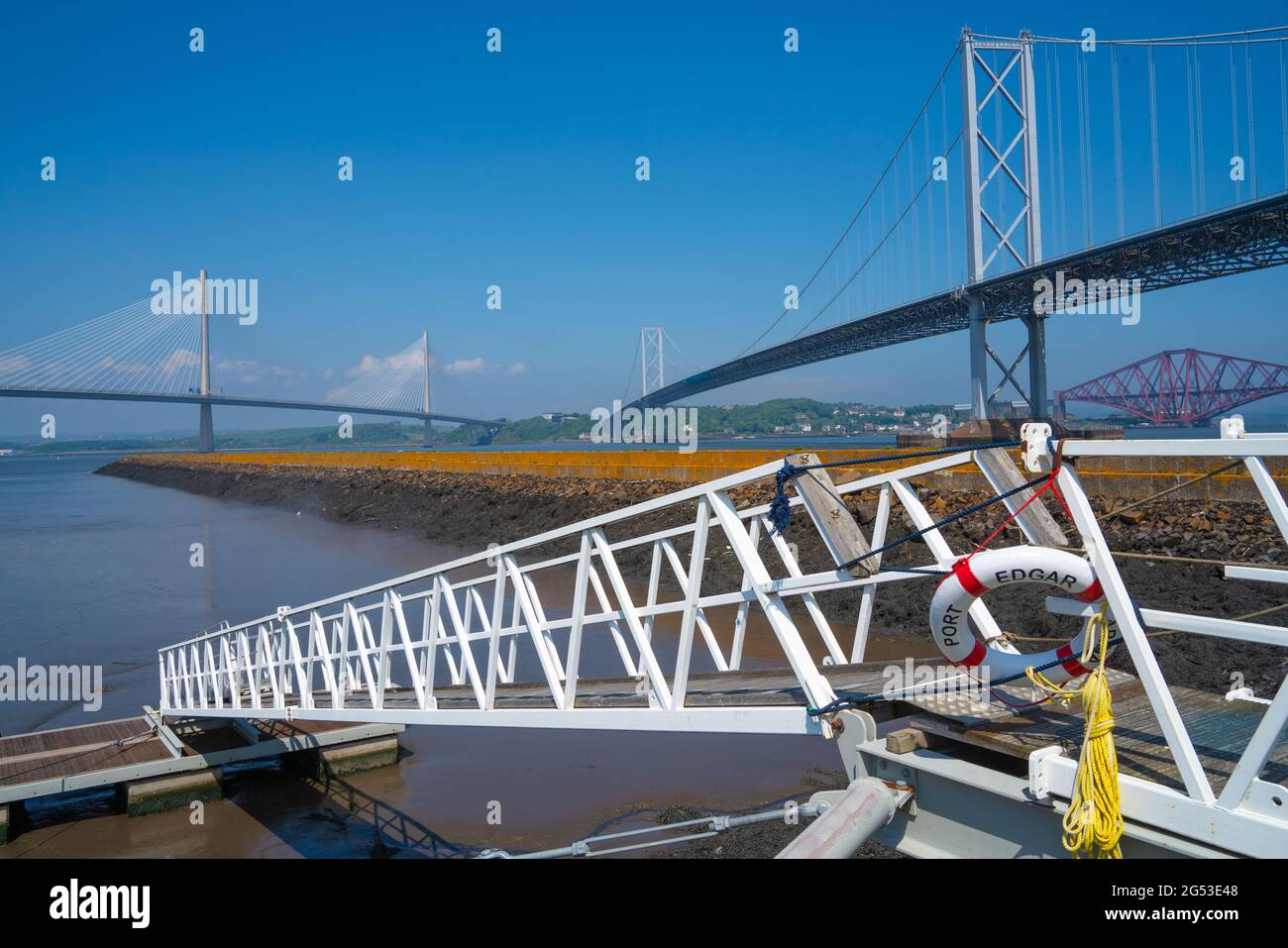 The Forth Road Bridge, suspension bridges, The Queensferry Crossing