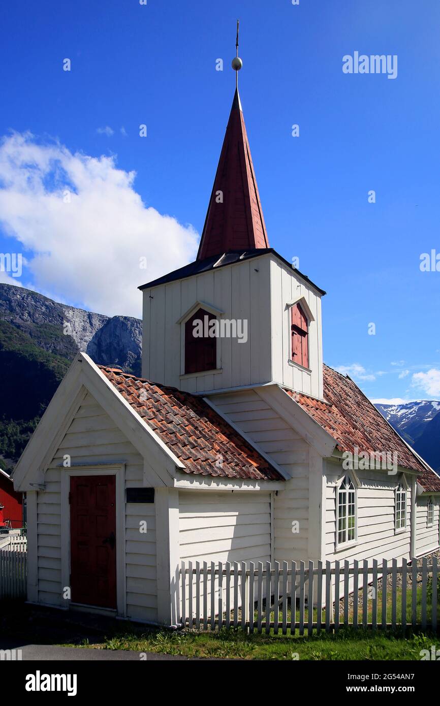 Undredal Stave Church, the smallest church in Europe Stock Photo Alamy