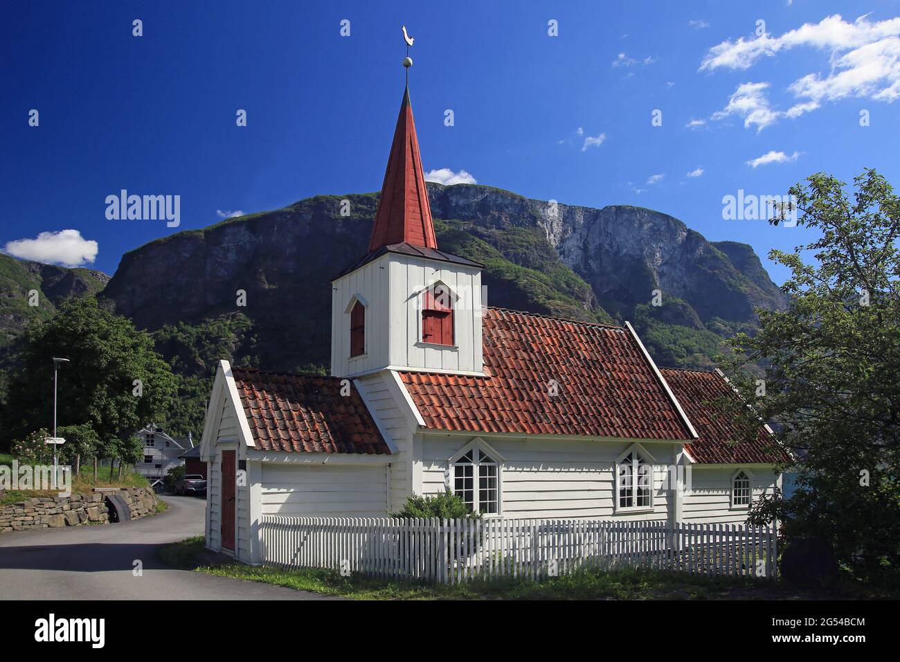 Undredal Stave Church, the smallest church in Europe Stock Photo Alamy