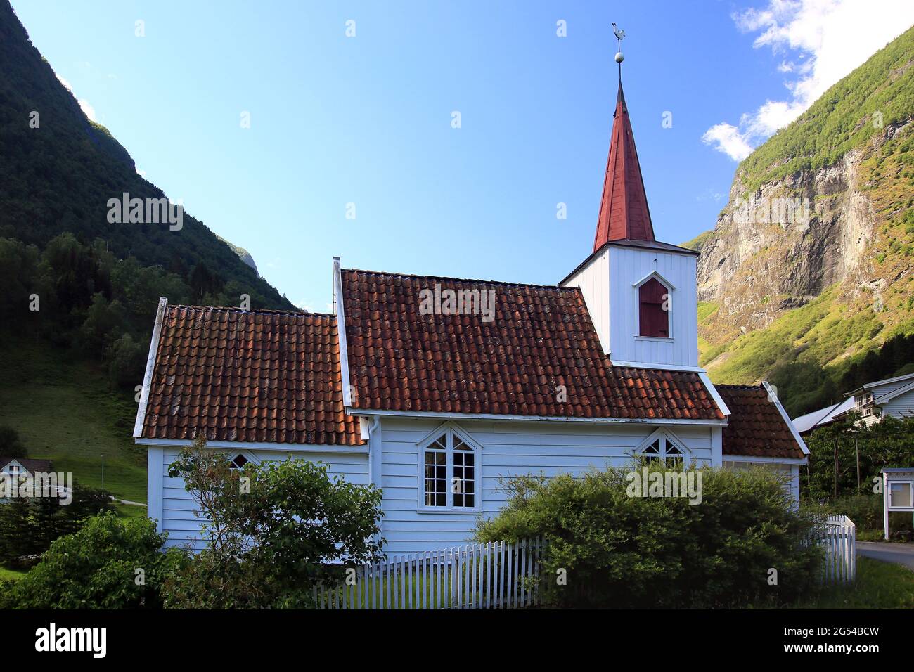 Undredal Stave Church, the smallest church in Europe Stock Photo Alamy