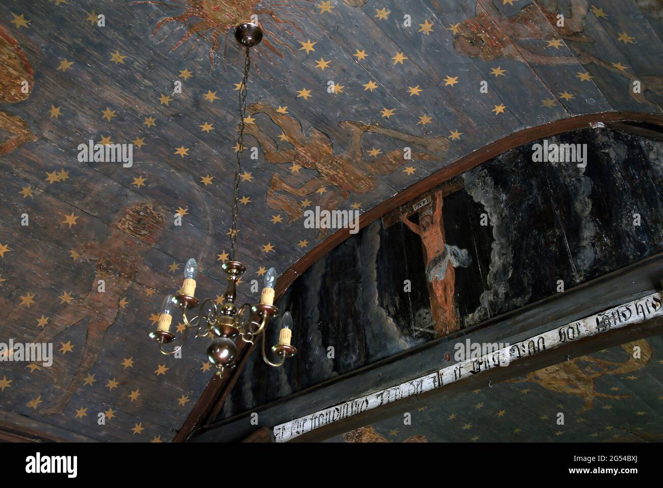 Undredal Stave Church, the smallest church in Europe Stock Photo Alamy