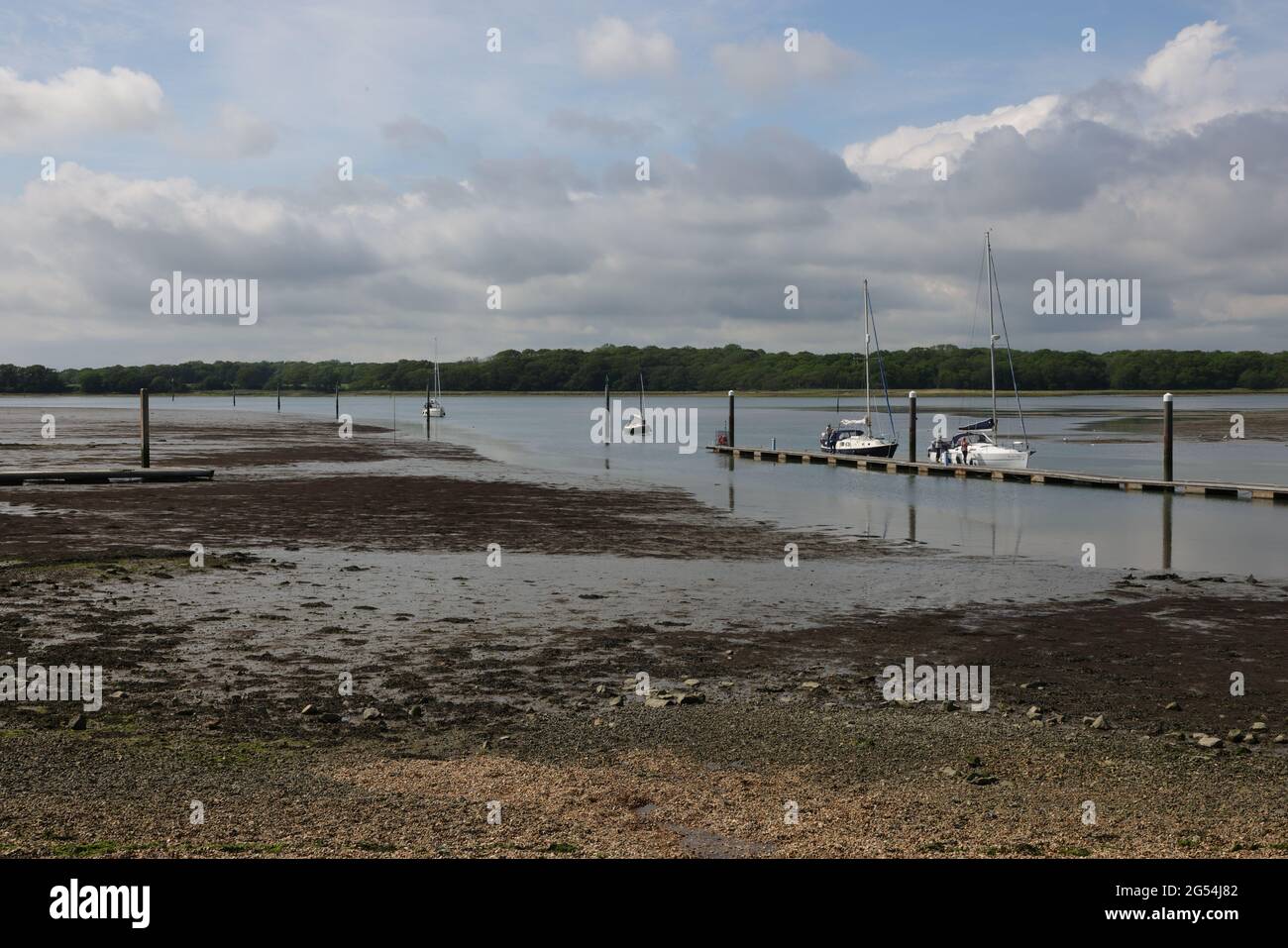 View of Bosham Deeps, UK Stock Photo - Alamy