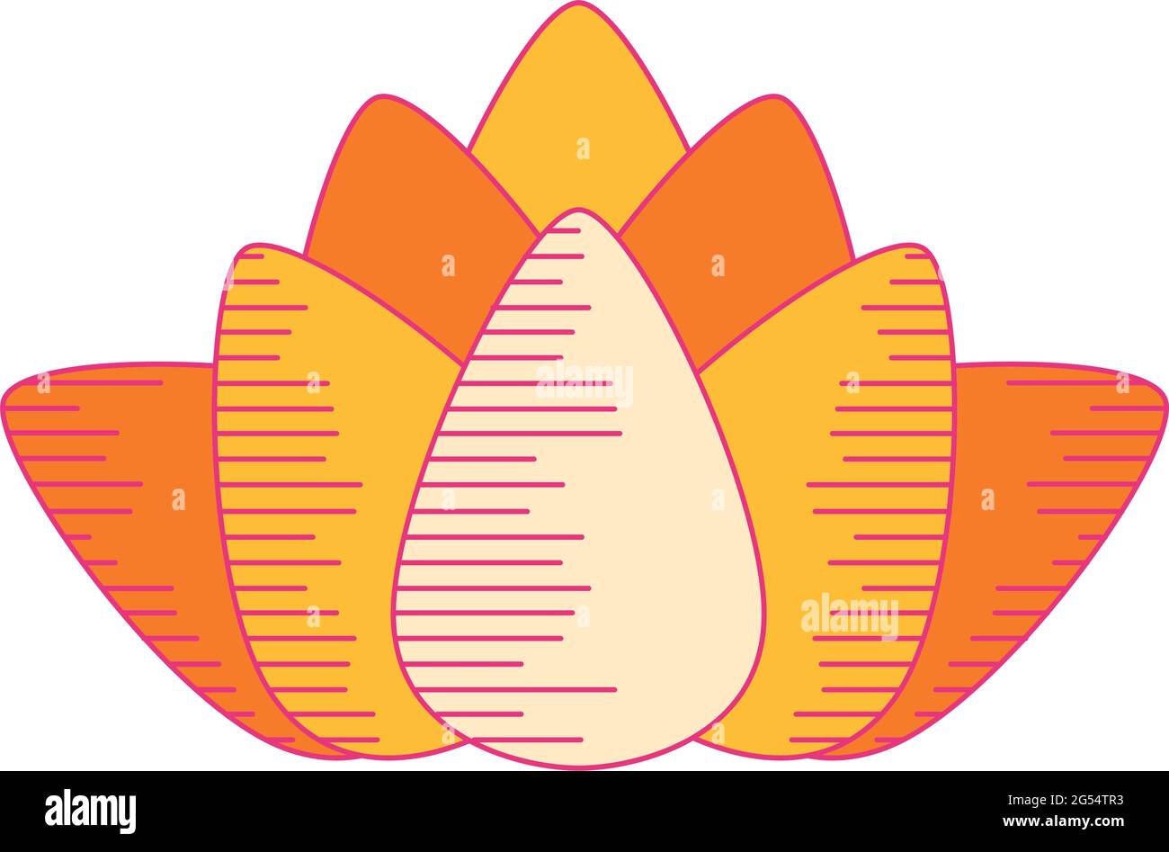 natural and decorative lotus flower Stock Vector Image & Art - Alamy