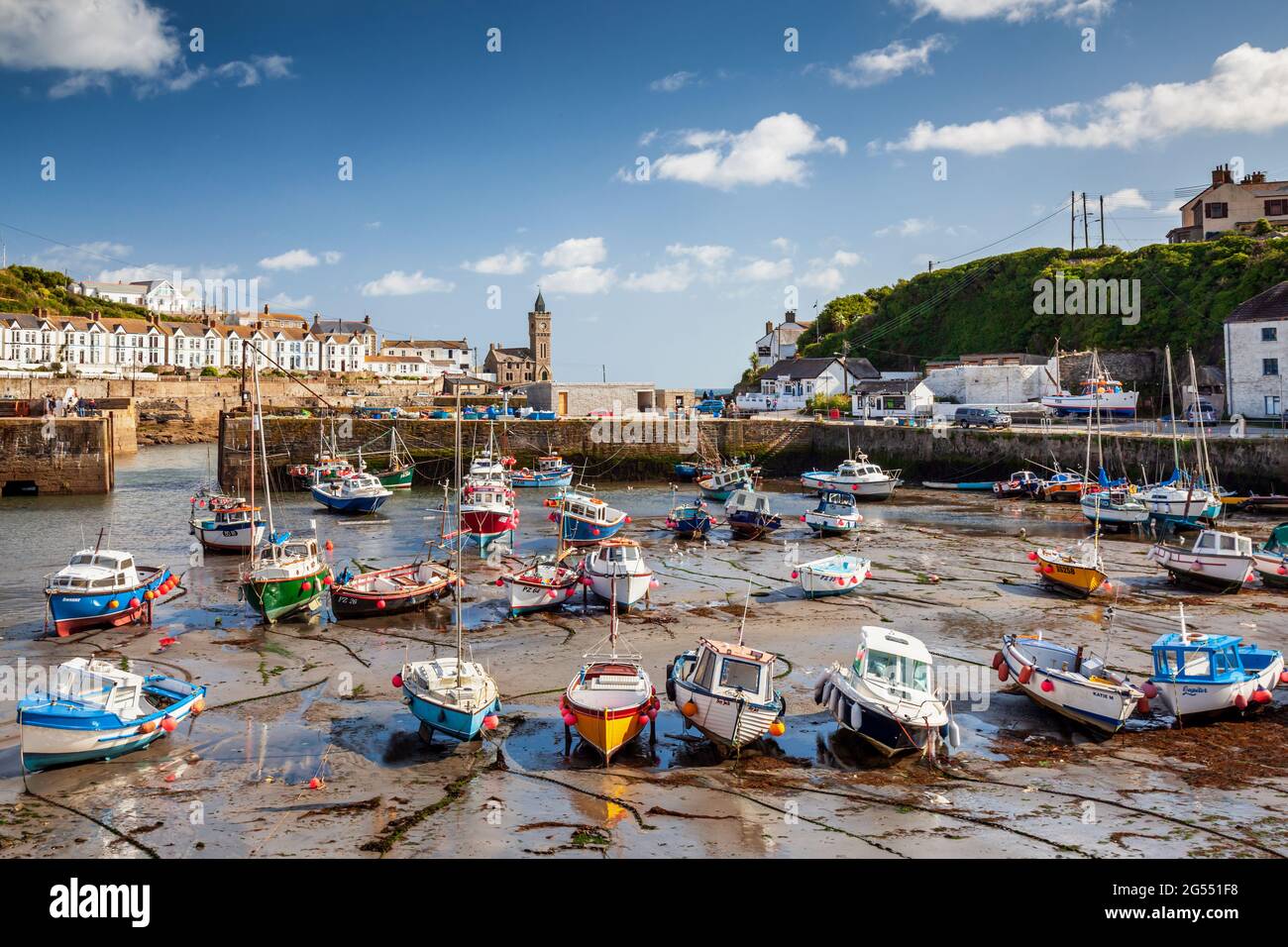 Porthleven boats hires stock photography and images Alamy
