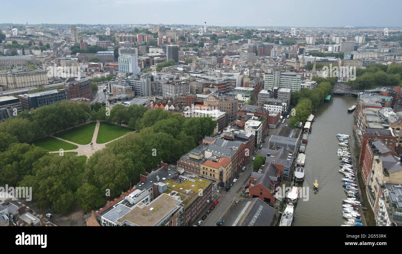 Bristol harbour aerial hi-res stock photography and images - Alamy