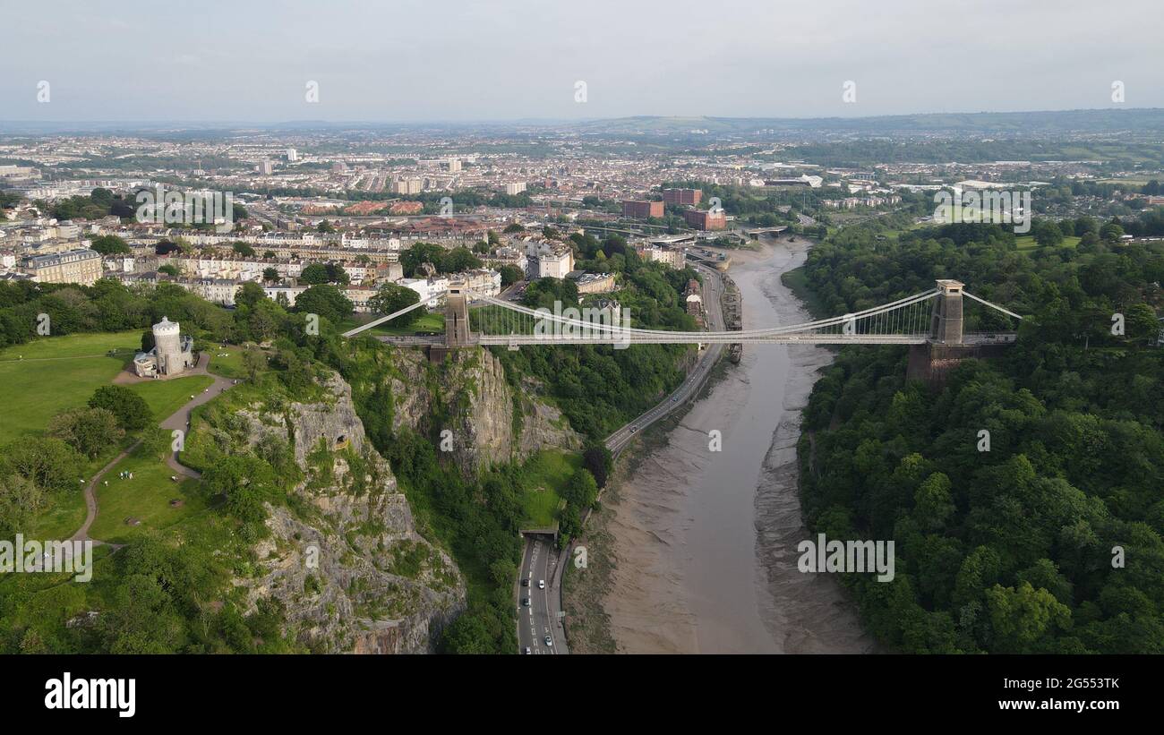 Bristol aerial bridge houses hi-res stock photography and images - Alamy