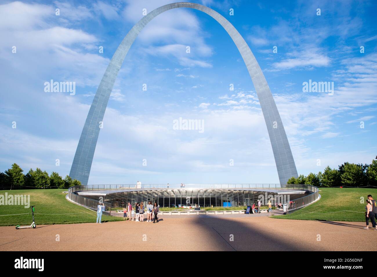 Image of the Gateway Arch, Gateway Arch National Park, St. Louis ...