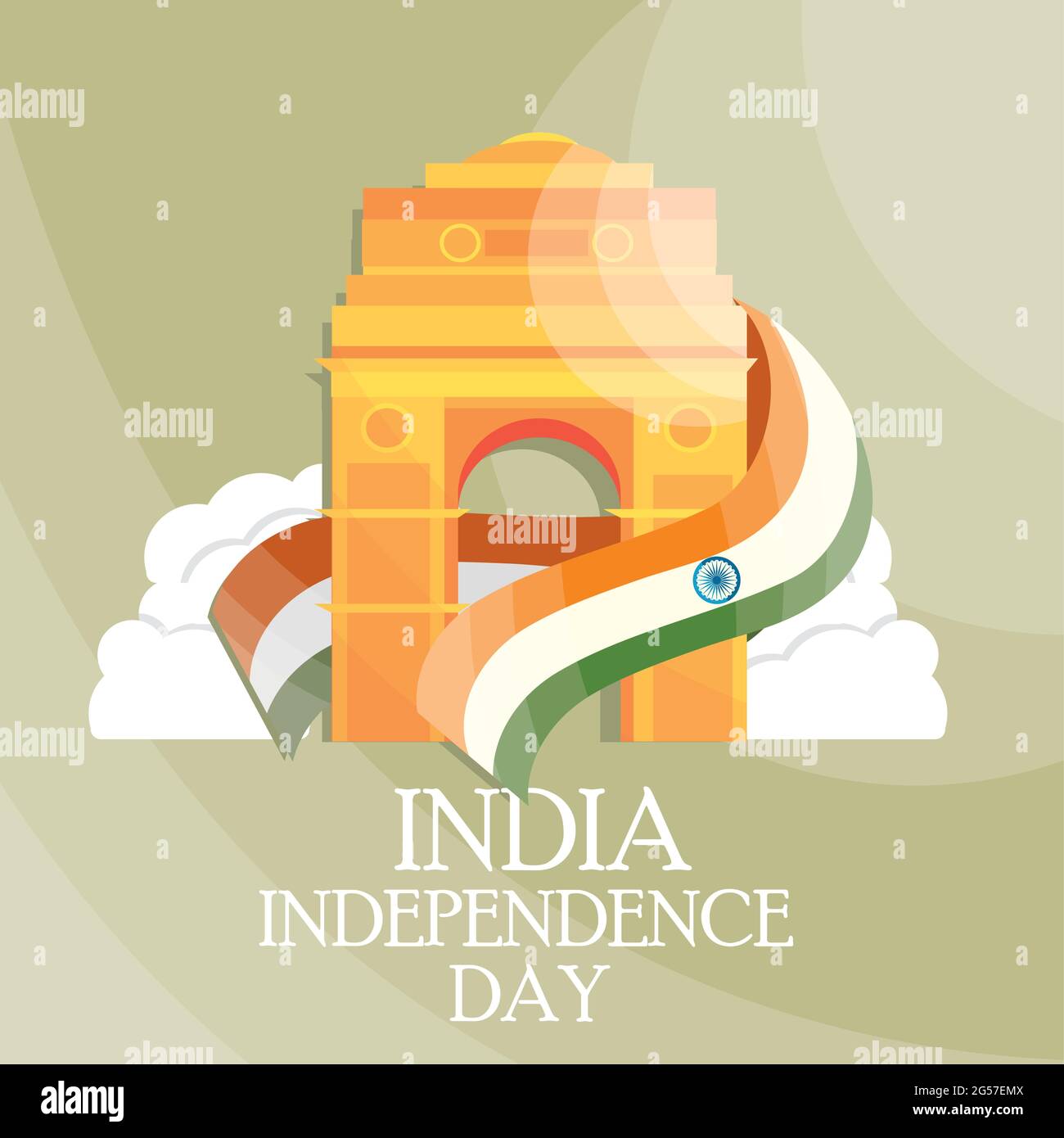 india independence day card Stock Vector Image & Art - Alamy