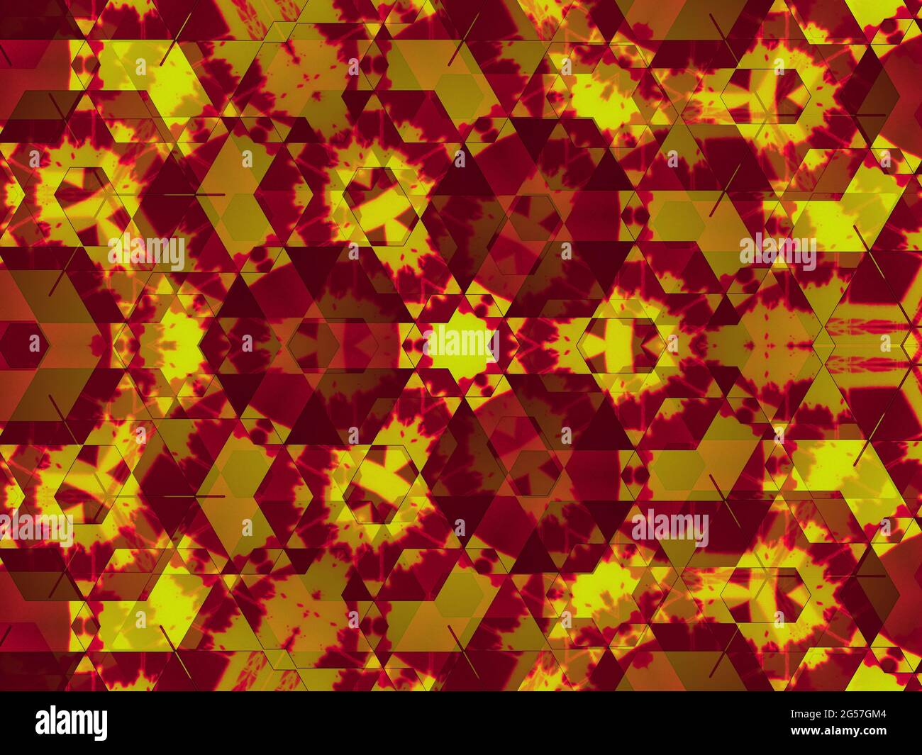 Illustration of an abstract background with dark red and yellow ...