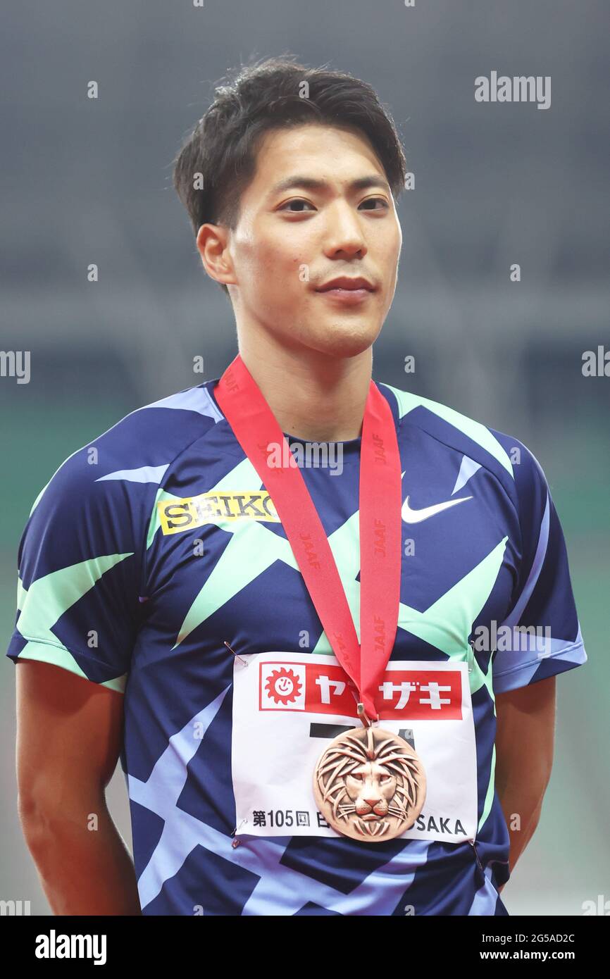 Osaka, Japan. 25th June, 2021. Ryota Yamagata Athletics : The 105th ...