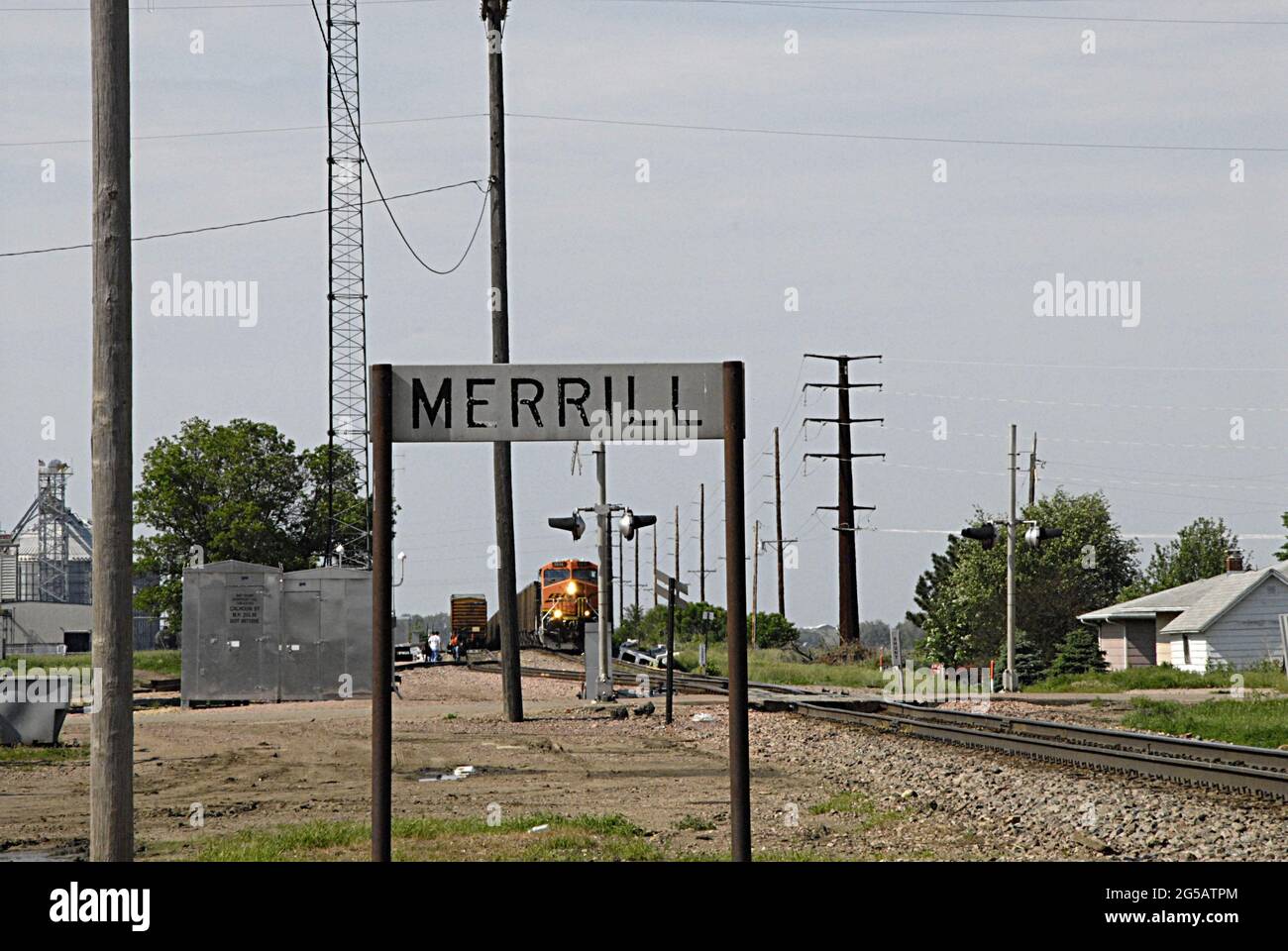 MERRILL/PLYMOUTH COUNTY/IOWA /USA Life in and surroundidng Merril USA ruler town in Plymouth