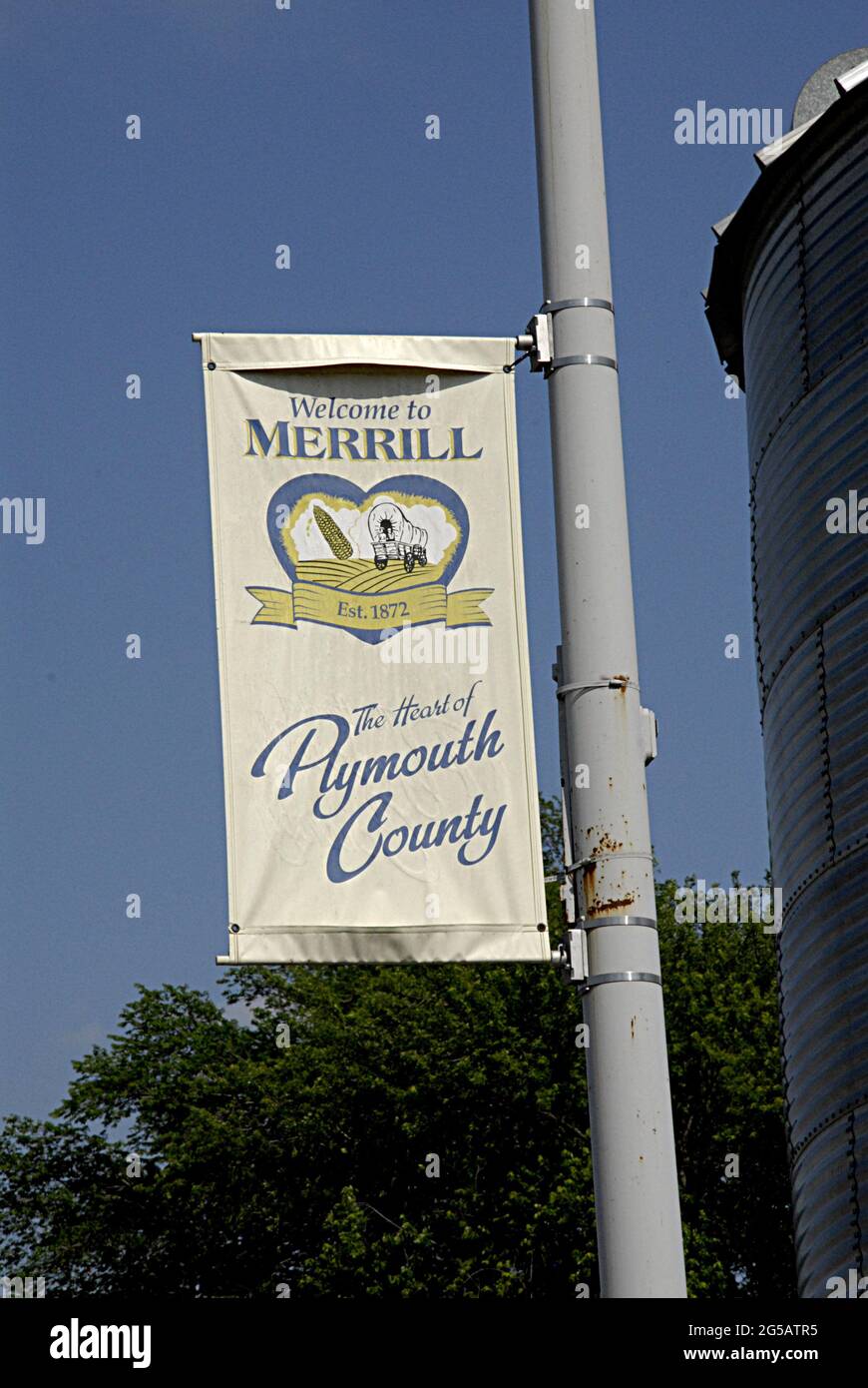 MERRILL/PLYMOUTH COUNTY/IOWA /USA Life in and surroundidng Merril USA ruler town in Plymouth
