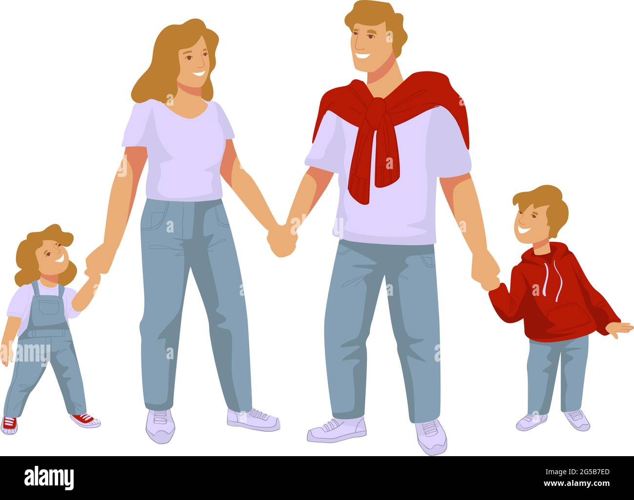 Dad and son bonding Stock Vector Images - Alamy