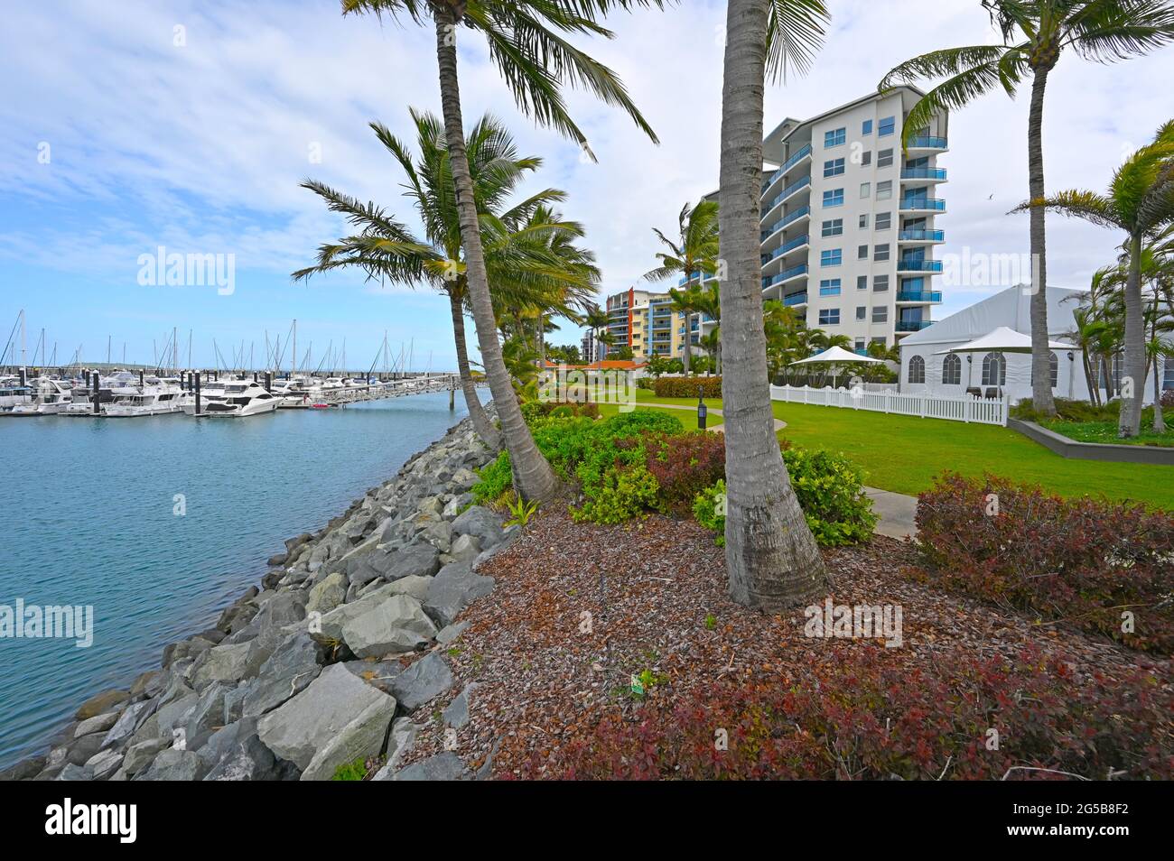 Mackay Marina, village and shipyard in Mackay, north queensland