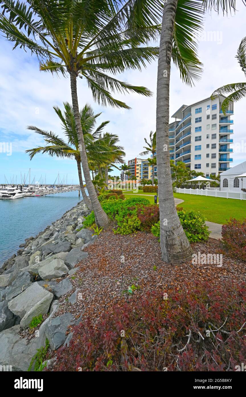 Mackay Marina, village and shipyard in Mackay, north queensland