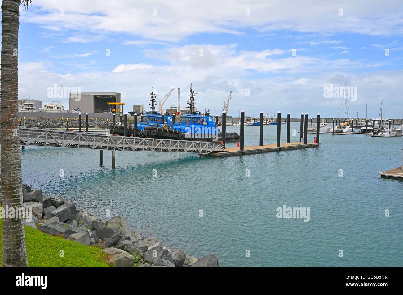 Mackay Marina, village and shipyard in Mackay, north queensland