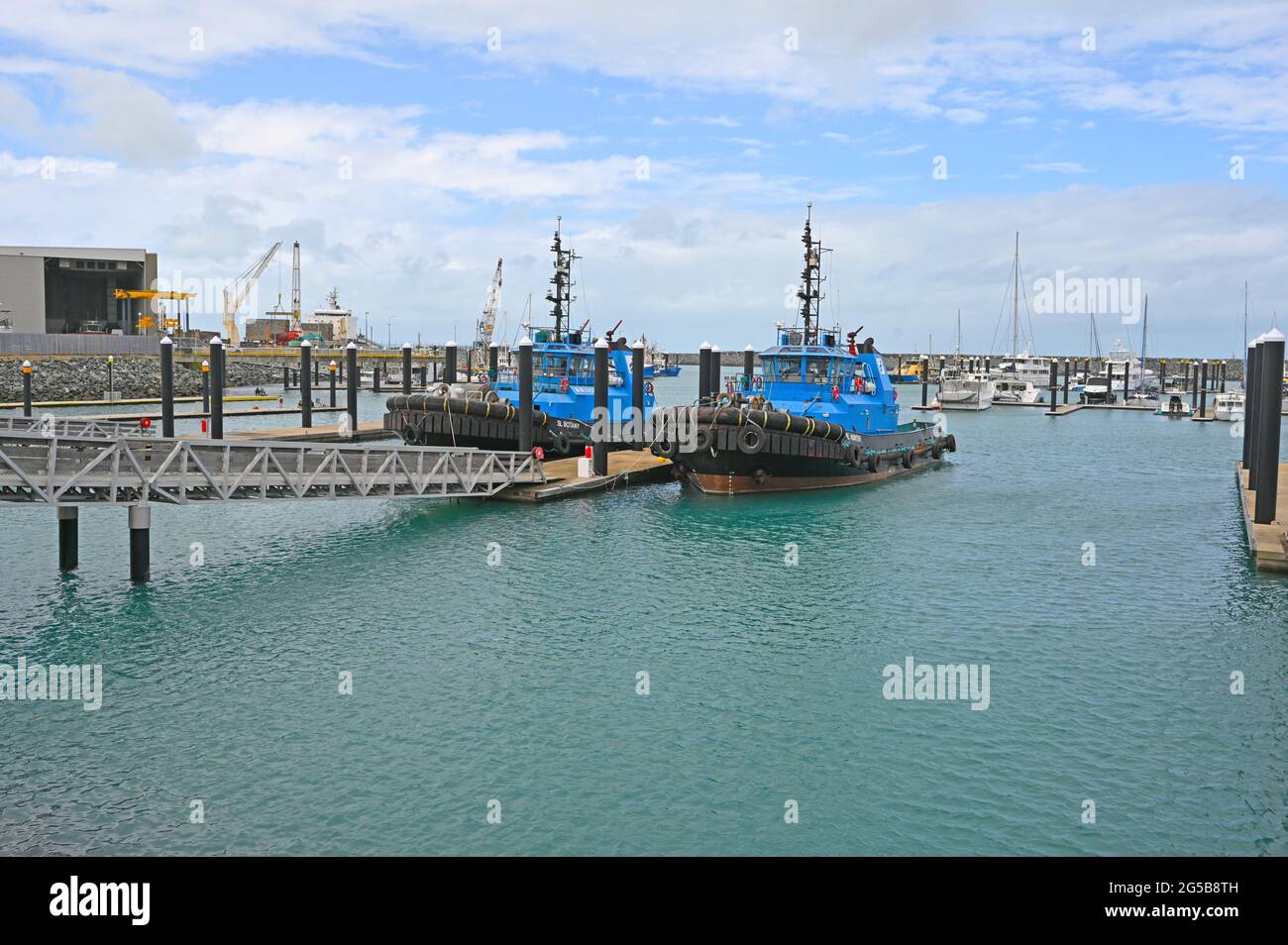 Mackay Marina, village and shipyard in Mackay, north queensland
