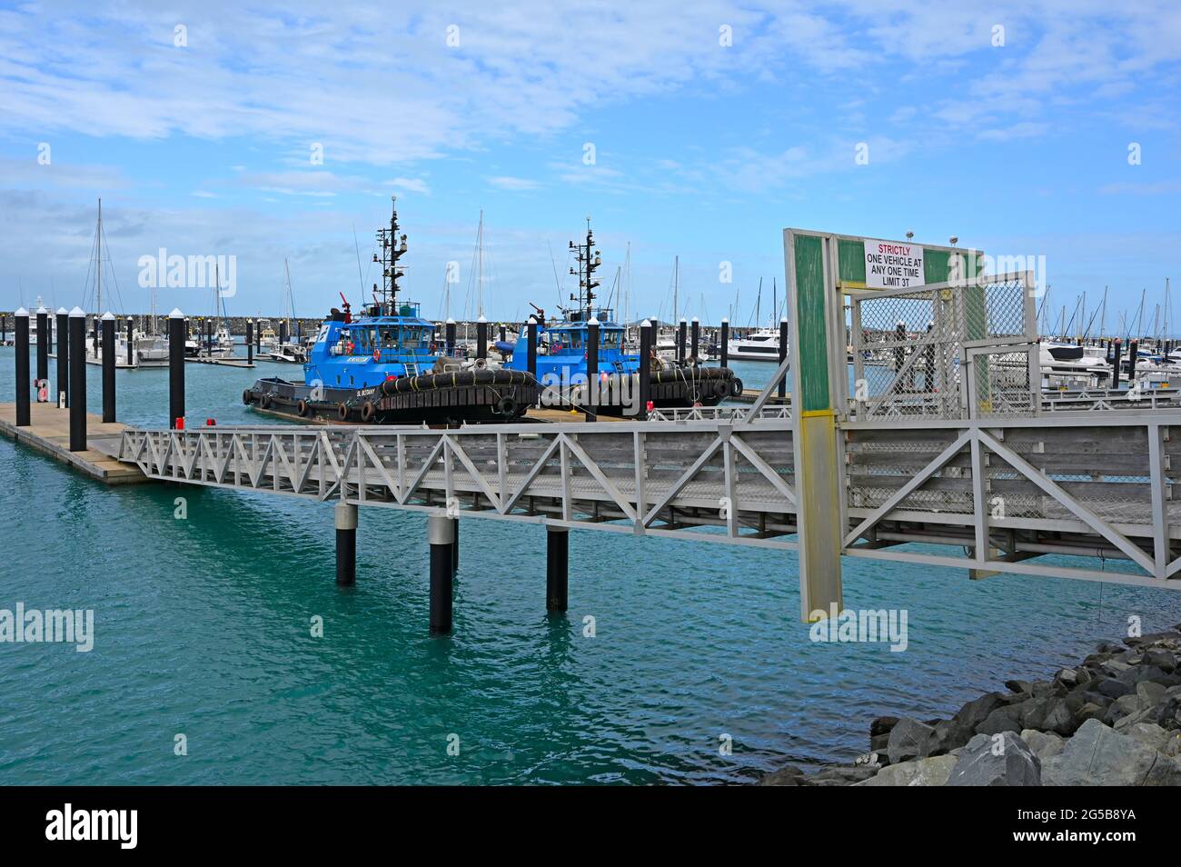 Mackay Marina, village and shipyard in Mackay, north queensland