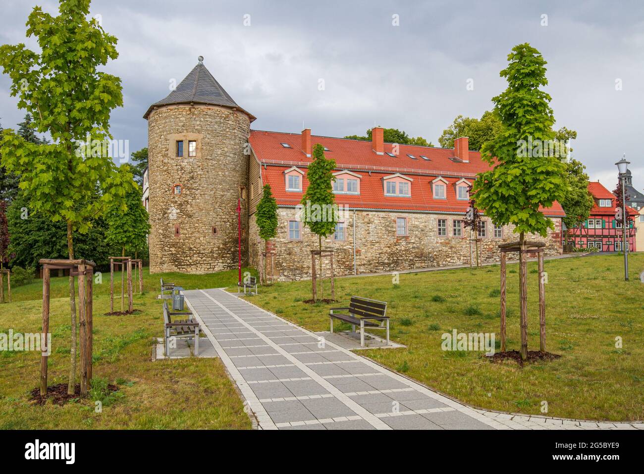 Harzgerode Harzgerode Schloss High Resolution Stock Photography and Images - Alamy