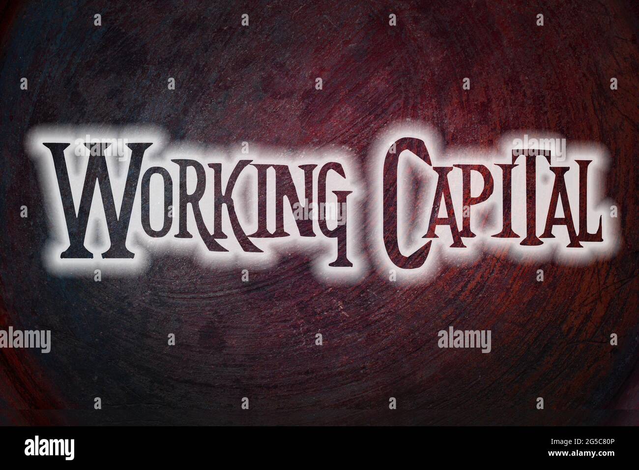 Working Capital Concept text Stock Photo