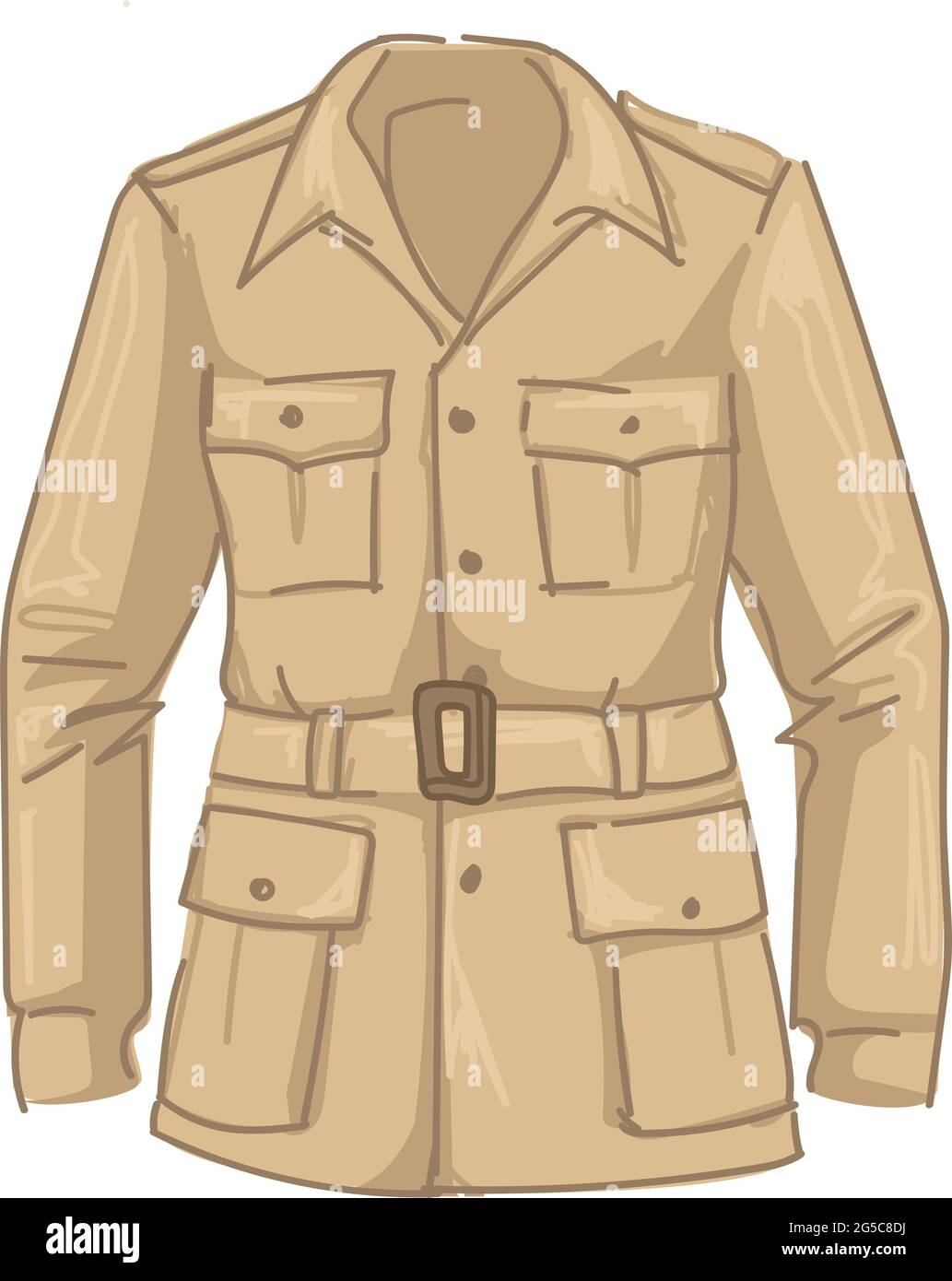 Beige coat outfit Cut Out Stock Images & Pictures - Alamy