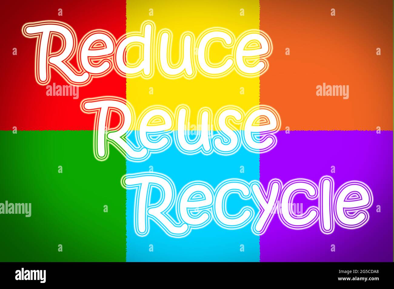Reduce Reuse Recycle Concept Stock Photo - Alamy