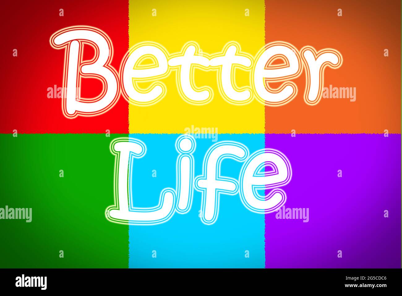 Better Life Concept Stock Photo - Alamy